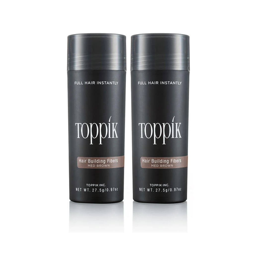 Toppik Hair Building Fibers – Value 2-Pack (27.5g Each)