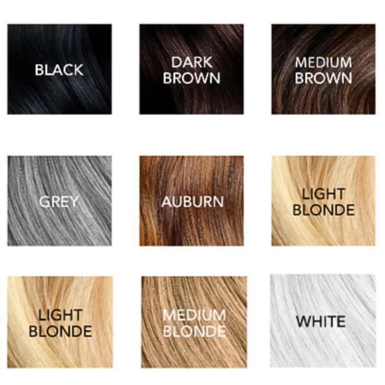 Toppik hair buidling fibers - color chart