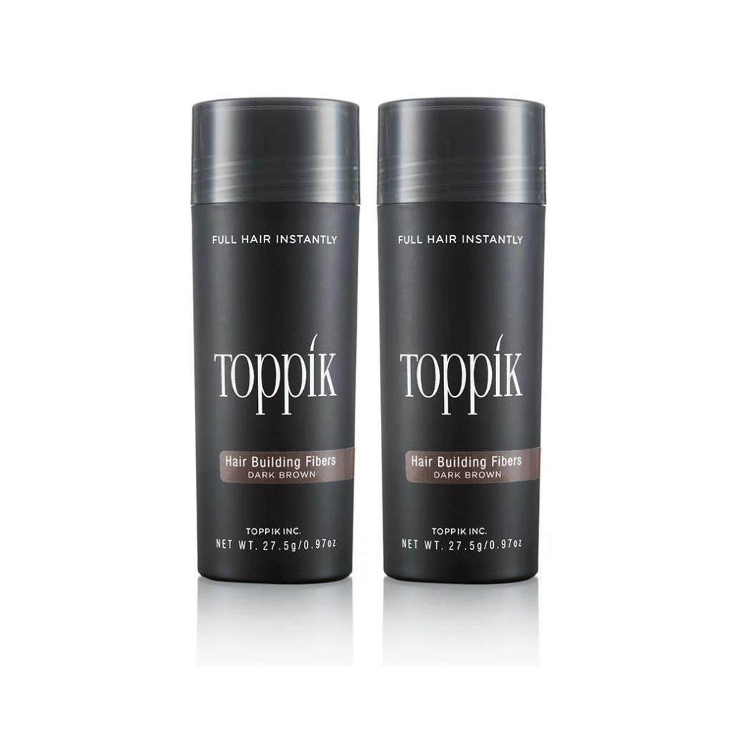Toppik Hair Building Fibers – Value 2-Pack (27.5g Each)
