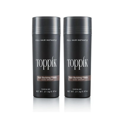 Toppik Hair Building Fibers – Value 2-Pack (27.5g Each)