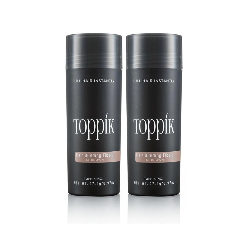 Toppik Hair Building Fibers – Value 2-Pack (27.5g Each)