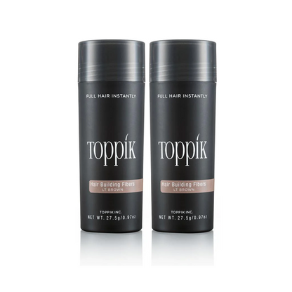Toppik Hair Building Fibers – Value 2-Pack (27.5g Each)