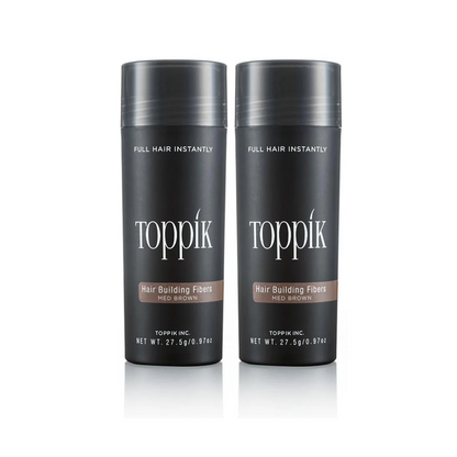 Toppik Hair Building Fibers – Value 2-Pack (27.5g Each)
