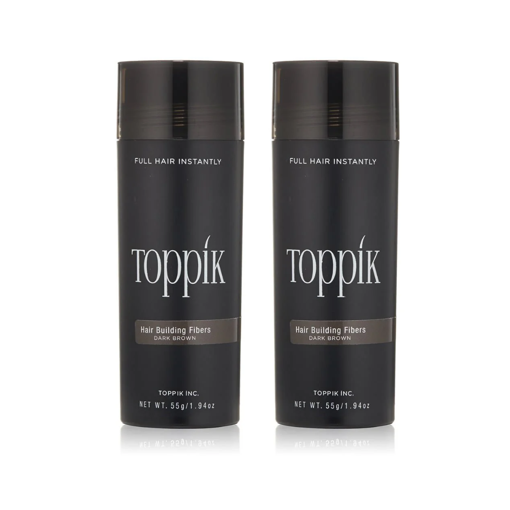 Toppik Hair Building Fibers – Value 2-Pack (55g Each)