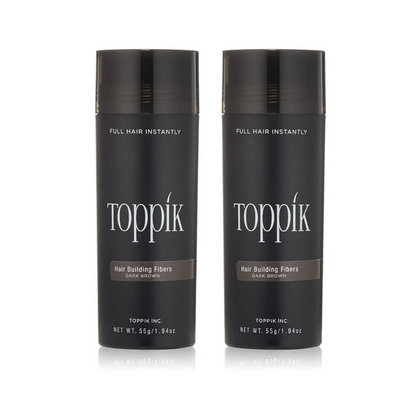 Toppik Hair Building Fibers – Value 2-Pack (55g Each)