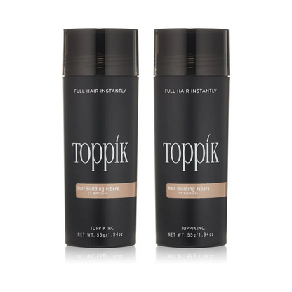 Toppik Hair Building Fibers – Value 2-Pack (55g Each)