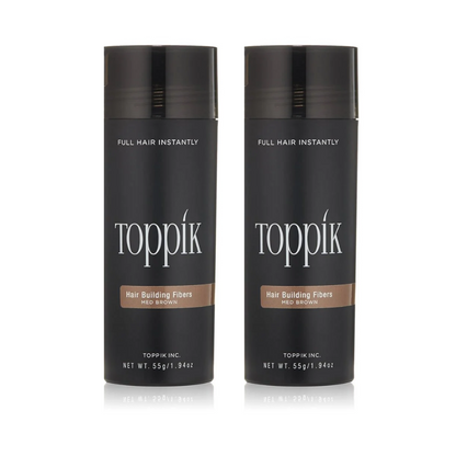 Toppik Hair Building Fibers – Value 2-Pack (55g Each)