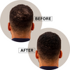 Toppik picture of man using it before and after results