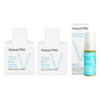 Viviscal Pro hair care products including shampoo, conditioner, and elixir on a white background