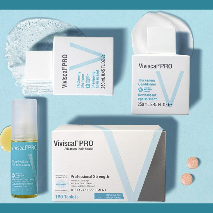 Viviscal Professional Clinical Studies Report and Packaging